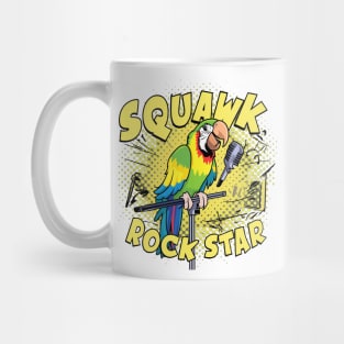 Squawk rock star Mug